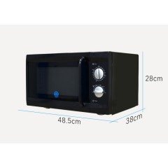 Four à micro-ondes pour usage domestique avec Plateau tournant mécanique 25L 220V 60hz