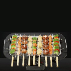 Gril de barbecue électrique  à usage domestique antiadhésif