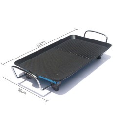 Gril de barbecue électrique  à usage domestique antiadhésif