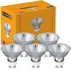 Lampe halogène CUP GU10 35W50W Spots Lampe à lumière froide Lampe de piste Lampe céleste Source de lumière réglable