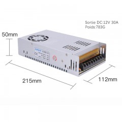 SOMPOM  Alimentation à découpage à double condensateur DC (nuancier de la partie manquante)