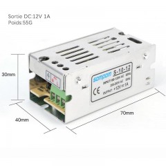 SOMPOM  Alimentation à découpage à double condensateur DC (nuancier de la partie manquante)