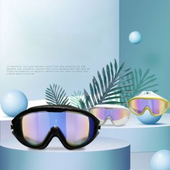 Lunettes  de natation pour adultes imperméables et anti-buée
