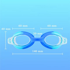 Lunettes de natation HD pour enfants imperméables et anti-buée