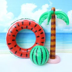 Anneau de natation en PVC gonflable pour adultes  Bouée de sauvetage pour piscine