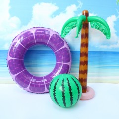 Anneau de natation en PVC gonflable pour adultes  Bouée de sauvetage pour piscine