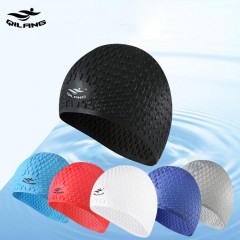 Bonnet de bain en silicone pour hommes et femmes