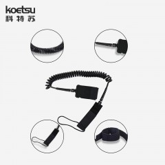KOETSU Laisse de planche de surf Corde de surfcordon de pied élastique extensible TUP