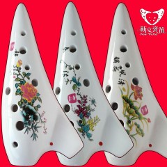 XINLI  Flûte en porcelaine 12 trous en do alto