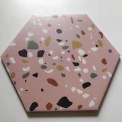 Carreaux hexagonal profilé couleur imperméable