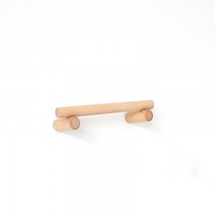 Porte-serviettes sans poinçonnage porte-objets en bois