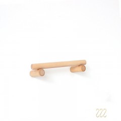 Porte-serviettes sans poinçonnage porte-objets en bois