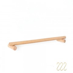 Porte-serviettes sans poinçonnage porte-objets en bois