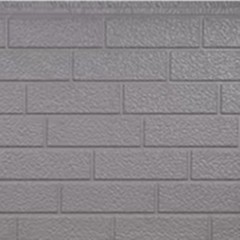 Panneaux métalliques sculptés, Carreaux muraux extérieurs