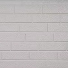 Panneaux métalliques sculptés, Carreaux muraux extérieurs
