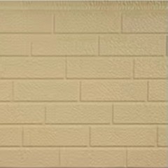 Panneaux métalliques sculptés, Carreaux muraux extérieurs