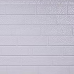 Panneaux métalliques sculptés, Carreaux muraux extérieurs