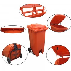 Bac à ordures en plastique  Poubelle