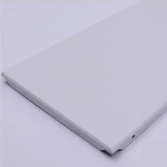 Plafonnier en aluminium blanc pur