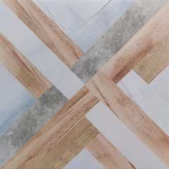 Carreaux imitation grain de bois vintage parquet