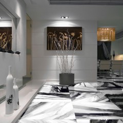 Carreaux de céramique marbrés brillants tout en porcelaine