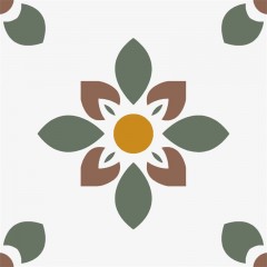 Carreaux de couleur parquet minimaliste