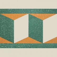 Carreaux de céramique imprimé vintage intérieur