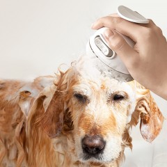 Pommeau robinet de douche à main avec dents de brosse intégré