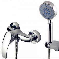 Robinet de douche mannuel  en cuivre et alliages
