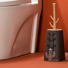 Brosse de toilette sans coin mort Cleaning Creative