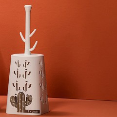 Brosse de toilette sans coin mort Cleaning Creative