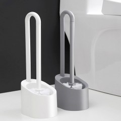Brosse de toilette pour coin mort longue poignée