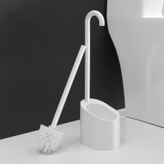 Brosse de toilette pour coin mort longue poignée