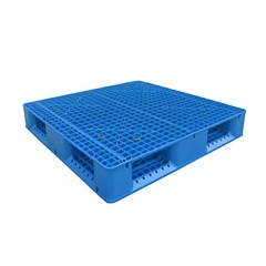 Palette en plastique pour entreposage  1.1* 1.1M double face