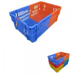 Paniers empilables en plastique