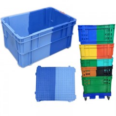 Paniers empilables en plastique