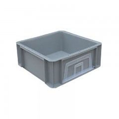Récipient en  plastique gris