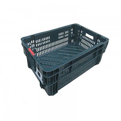 Panier en plastique empilable à l'envers