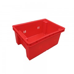 Panier en plastique empilable à l'envers