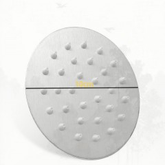 Pommeau de douche pour salle de bain  en acier inoxydable