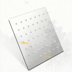 Pommeau de douche pour salle de bain  en acier inoxydable