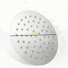 Pommeau de douche pour salle de bain  en acier inoxydable