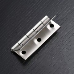 Charnière en acier inoxydable à ouverture plate