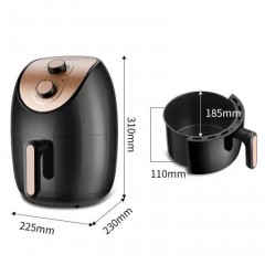 Machine à frites intelligente de grande capacité pour usage domestique Multifonctionnelle