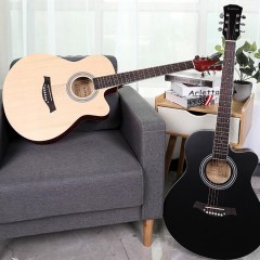 YD-D40Q Guitare acoustique en épicéa avec placage de 40 pouces
