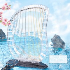 CEGA21 harpe à ulélé portable transparente
