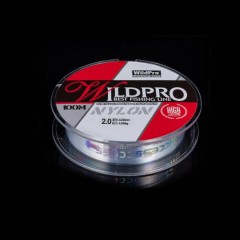 Ligne de pêche transparente Wildpro 100 m fil de pêche