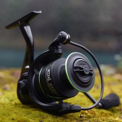 Roue de pêche tout en métal