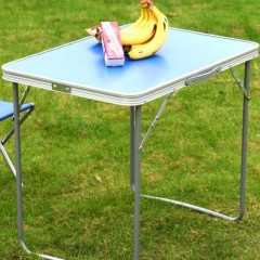 YUJIA table pliante rectangulaire portable alliage d'aluminium