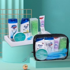 ETRAVEL Kit de lavage et de protection (lot de dix pièces) Emballage transparent portable